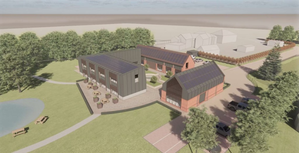 Proposed conversion of the agricultural buildings at Sharmer Farm