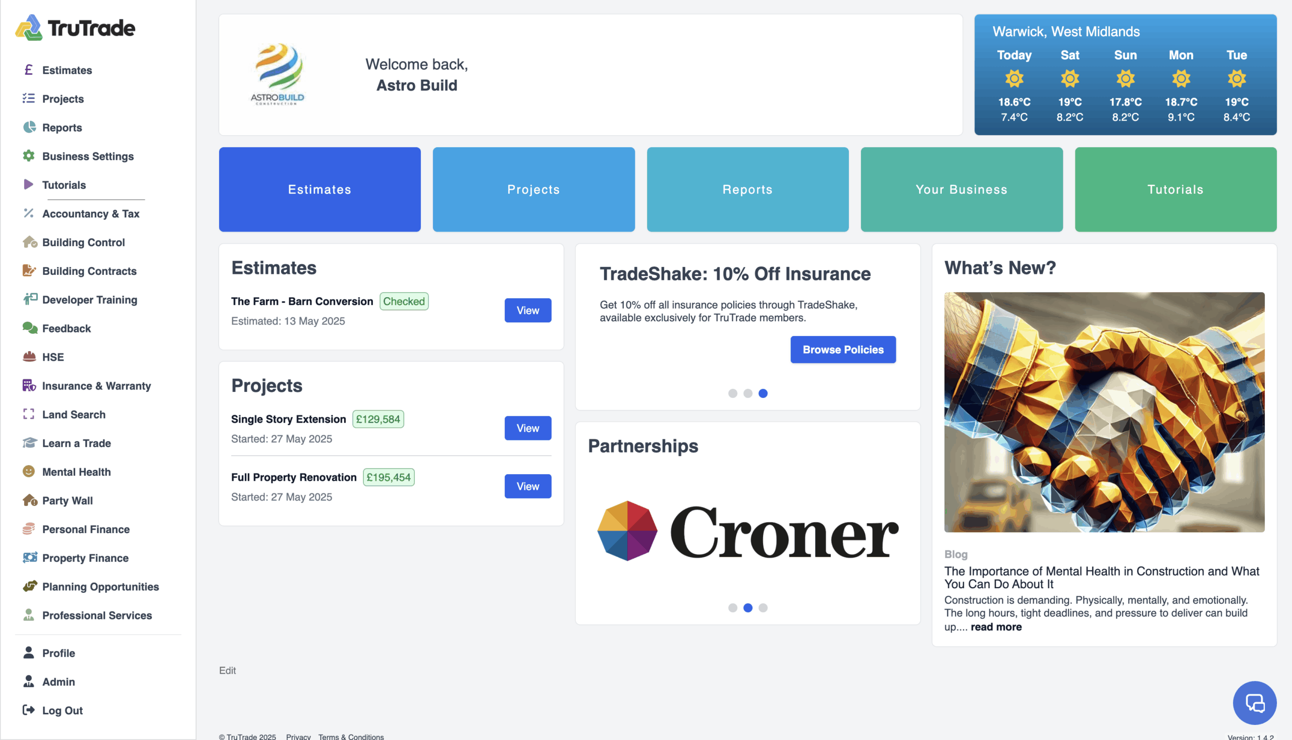 TruTrade Dashboard